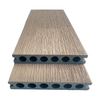solid m shaped co extruded wpc deck 140x22mm