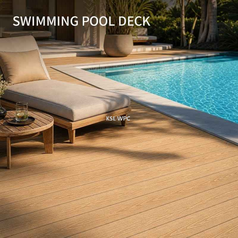  KSL 3rd Generation ASA Co-extrusion Hollow Decking Board (1400x200mm)