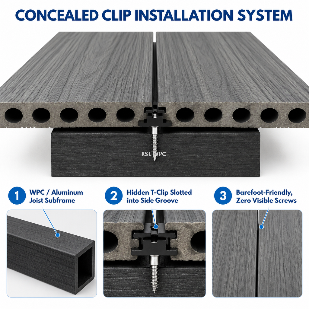 140x23mm WPC Decking