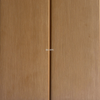 Matte wood grain finish ASA wall panel close up