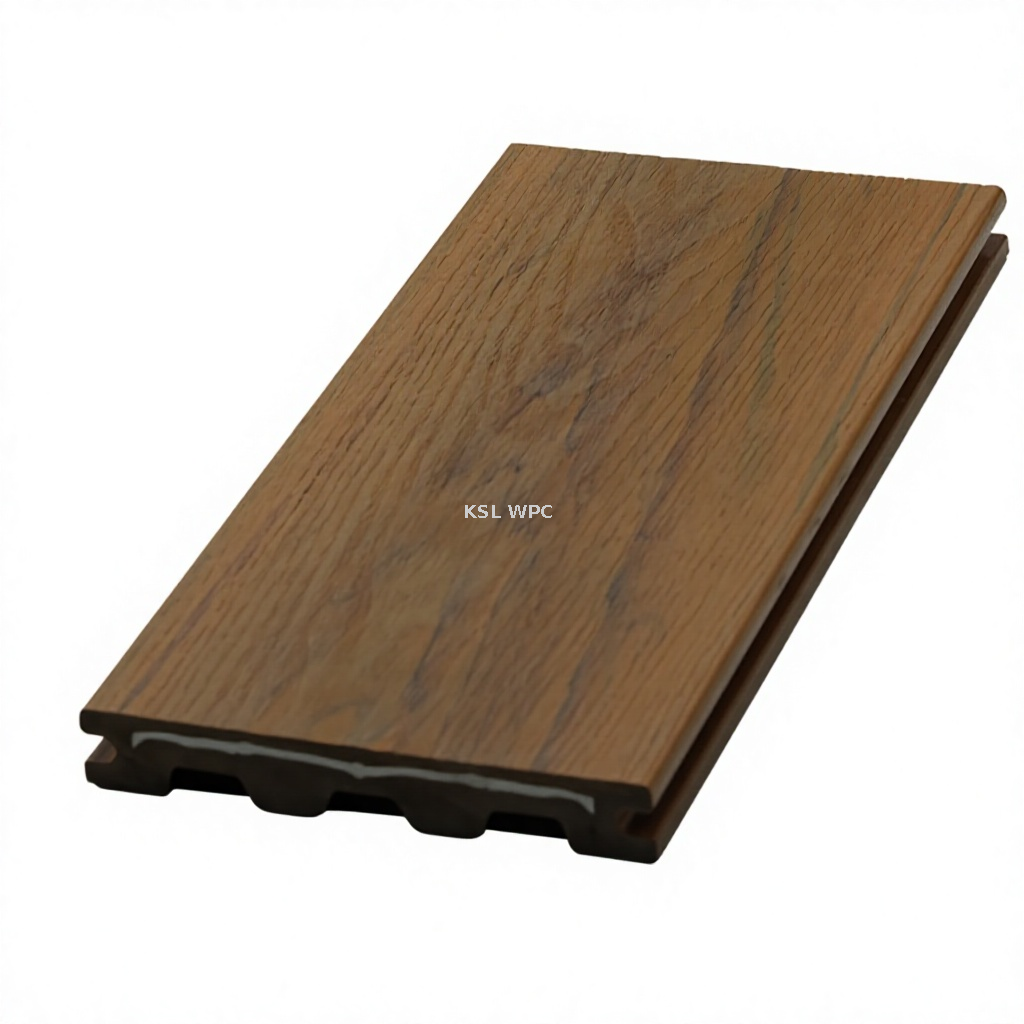 Solid Co-extrusion Outdoor Flooring Swimming Pool Anti-slip Composite Deck