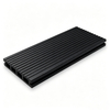 Traditional WPC Flooring Outdoor Patio Standard Non Co-extruded Decking