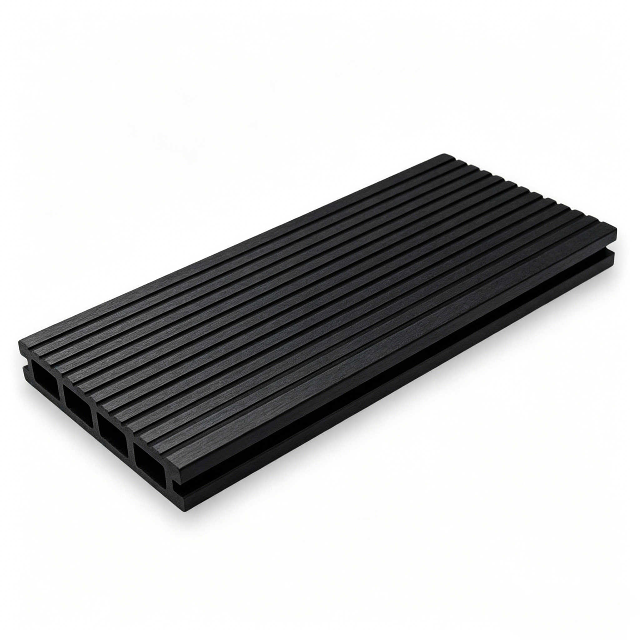 Traditional WPC Flooring Outdoor Patio Standard Non Co-extruded Decking