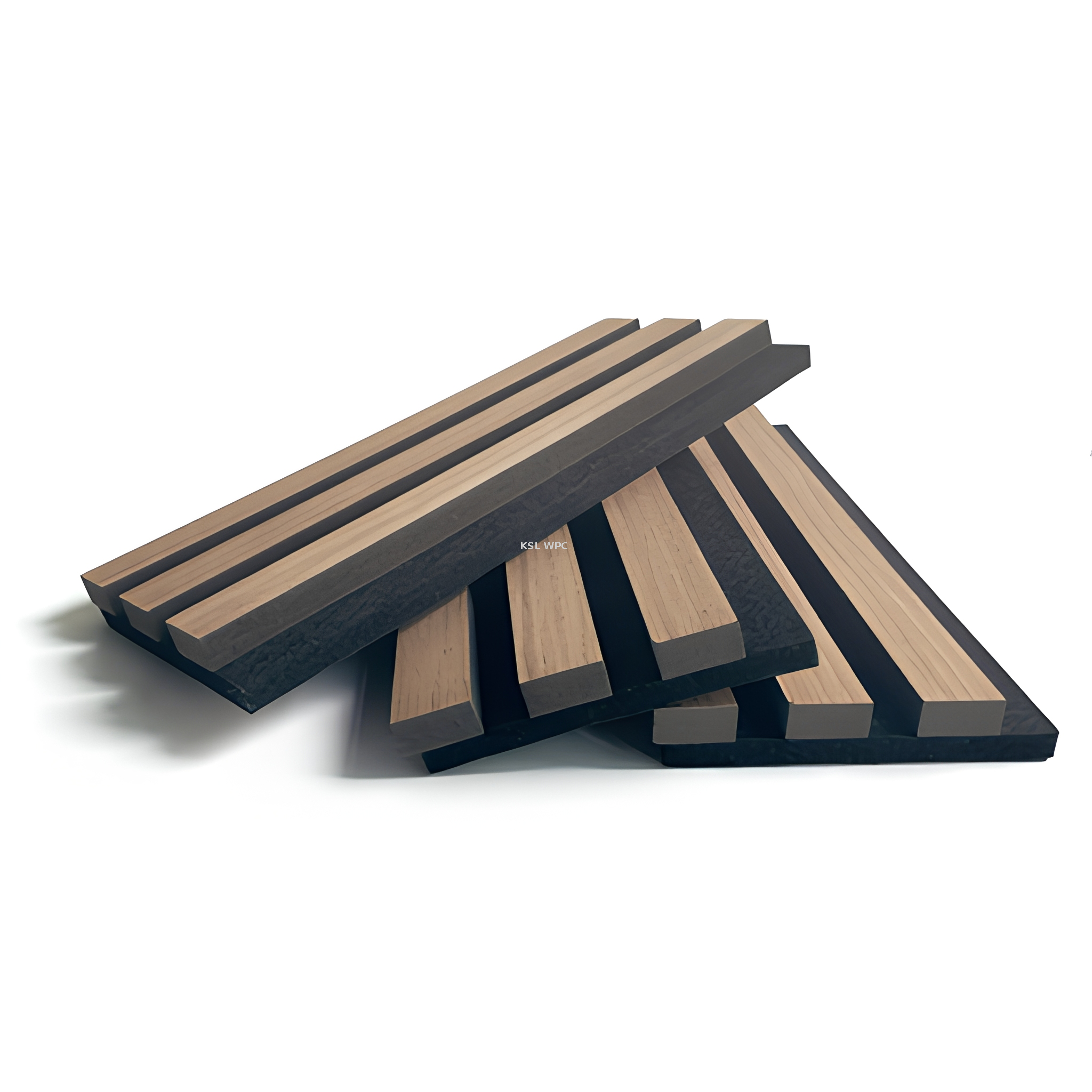 Wood slat acoustic wall panels perforated wood sound diffusing panels for hotel lobby