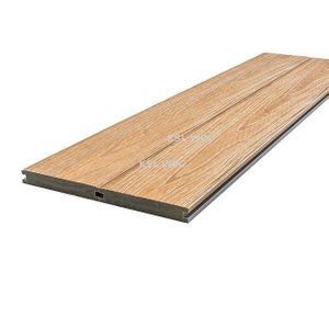Solid Co-Extruded WPC Decking High Strength Outdoor Composite Flooring
