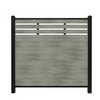 WPC garden fence villa courtyard wood plastic fence anti-UV