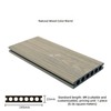 KSL Interlocking Deck Tiles 3D Wood Grain Anti‑Slip DIY Outdoor Flooring for Patio Poolside